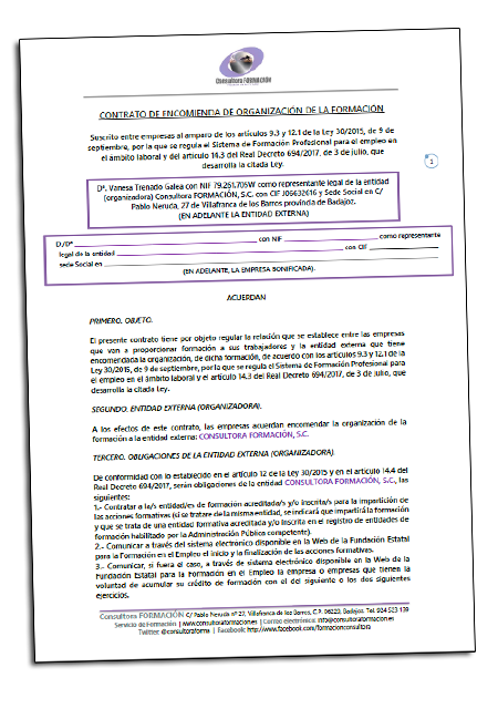 Adhesión al Contrato de Encomienda Contrato de Adhesión