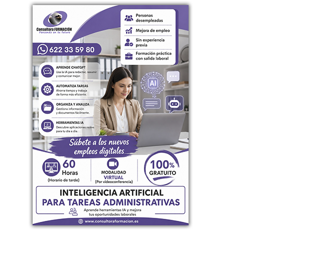 Curso: Inteligencia Artificial para Tareas Administrativas